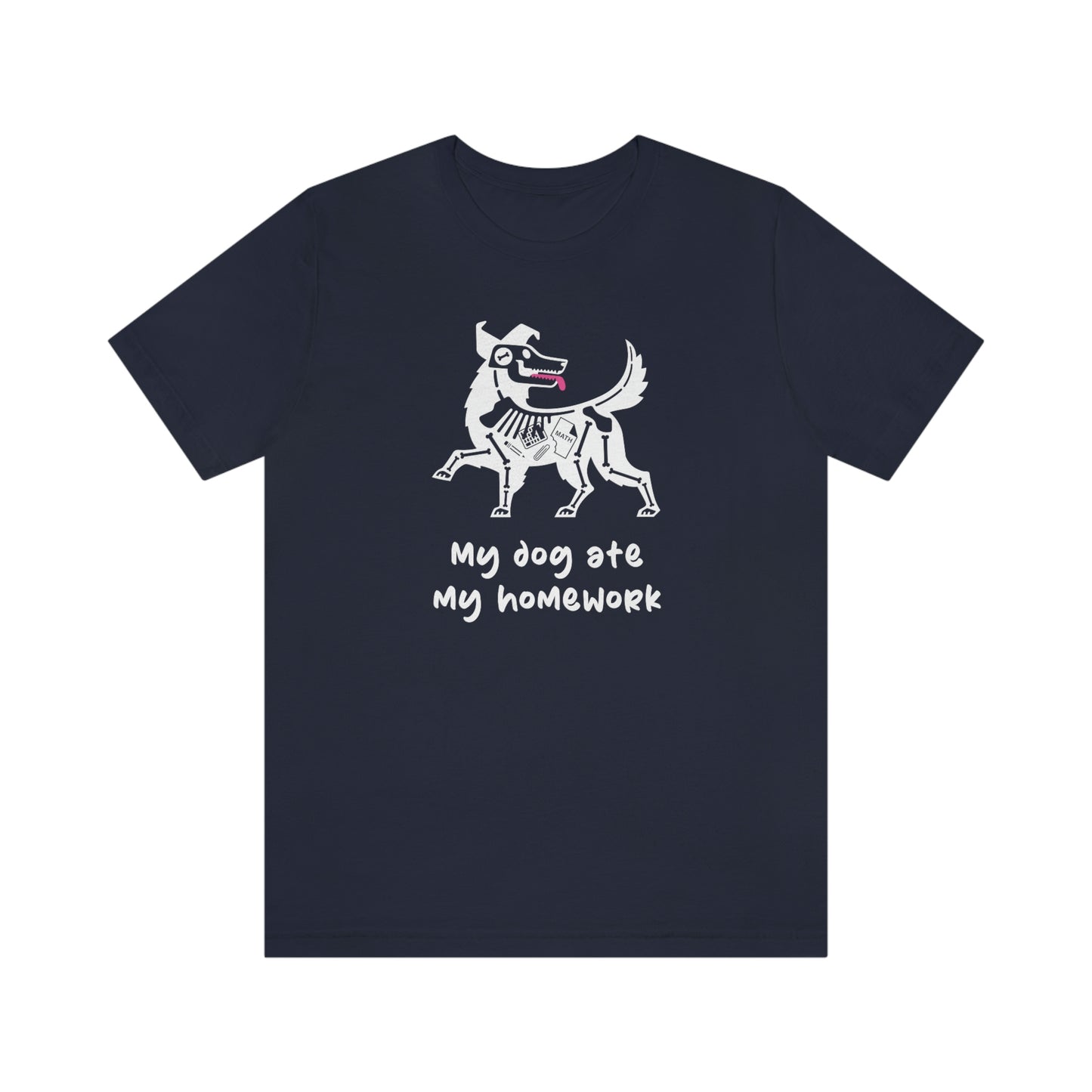 Dog Ate My Homework Women's Graphic Tee