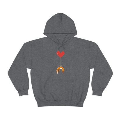 Dog on Heart Strings Women's Hooded Sweatshirt