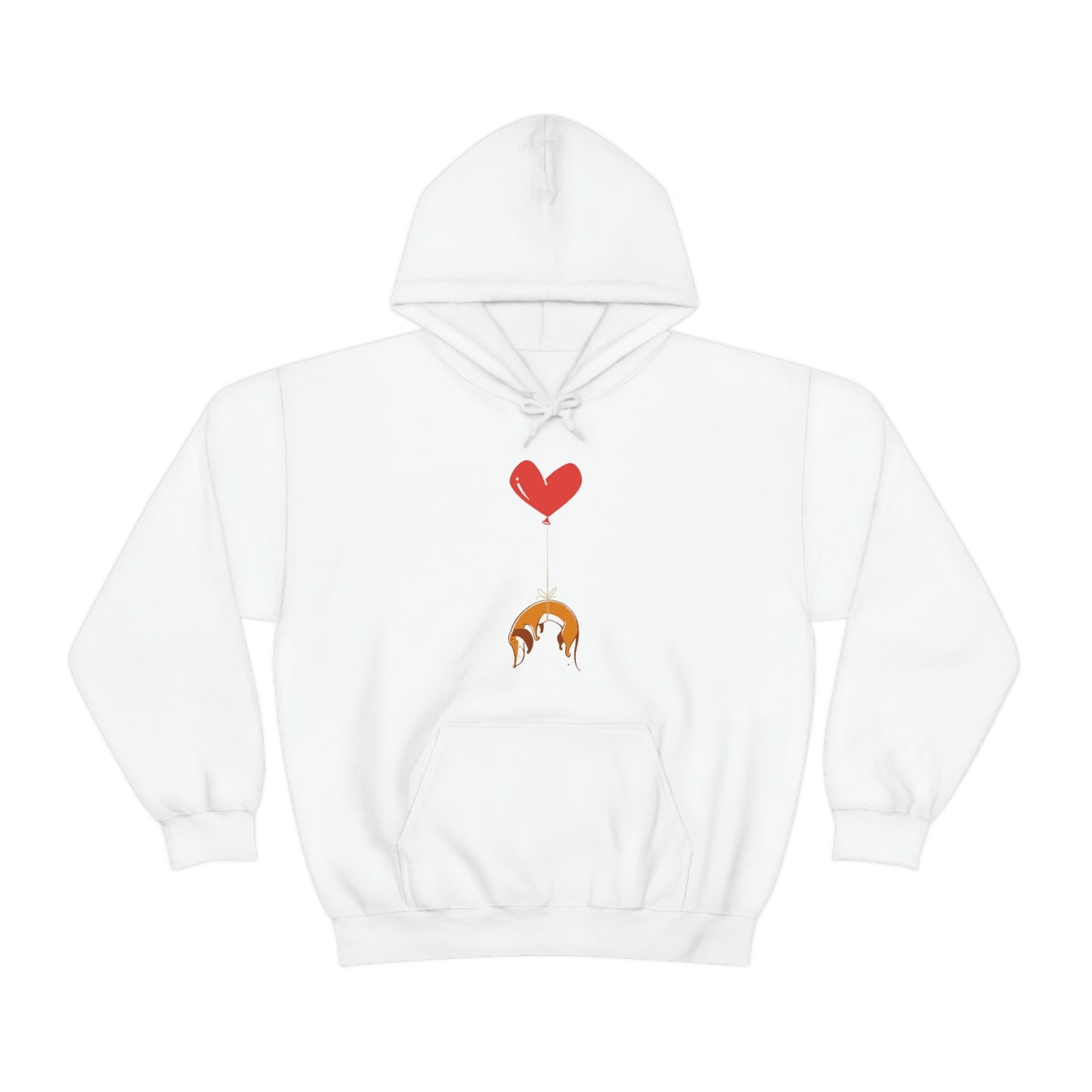 Dog on Heart Strings Women's Hooded Sweatshirt